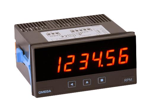 Omega DPF20-HV-AO Digital Panel Meter Counter Frequency 6 Digits 500 kHz DPF20 Series New