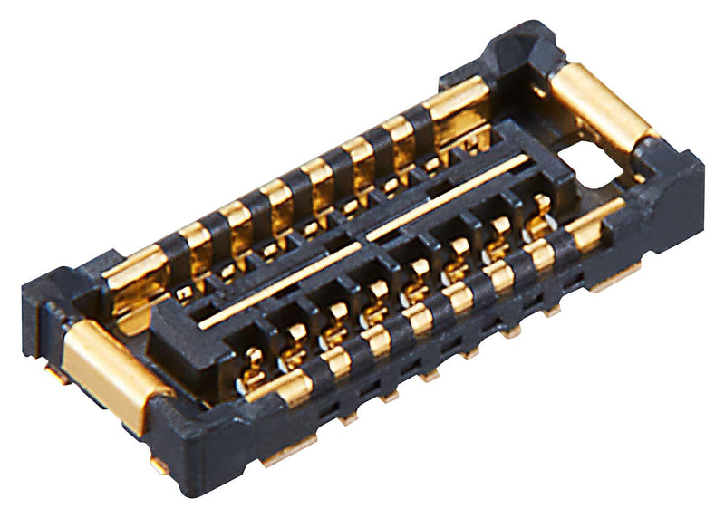 HIROSE(HRS) BM46B-12DS-0.35V(53) Stacking Board Connector BM46 Series 12 Contacts Receptacle 0.35 mm Surface Mount 2 Rows