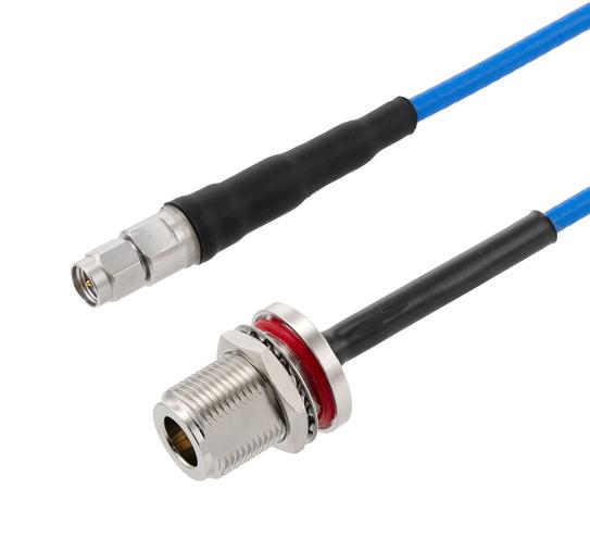 L-COM LCCA30009-FT1 RF Cable SMA PLUG-N-TYPE Jack 1FT