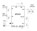 Monolithic Power Systems (MPS) MP5461GC-Z MP5461GC-Z DC/DC Switching Regulator Fixed Buck-Boost 1.8MHz 2.5V to 5.5V in 3.3V/1A Out CSP-12