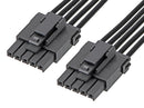 Molex 217465-1051 217465-1051 Cable Assembly Ultra-Fit Receptacle to 5 Ways 3.5 mm 1 Row 150