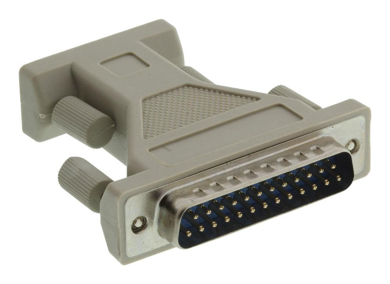 AIM Cambridge - Cinch Connectivity 30-9516 D Sub Connector Adapter Standard Receptacle 9 Ways Plug 25 New