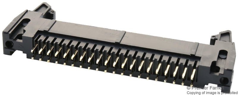 Multicomp MC-254-50-SL-ST-DIP Wire-To-Board Connector 2.54 mm 50 Contacts Header Through Hole 2 Rows