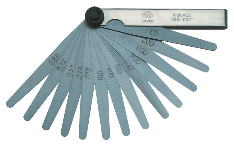 CK Tools T3527 413 Feeler Gauge 2MM TO 35MM 13PC Steel