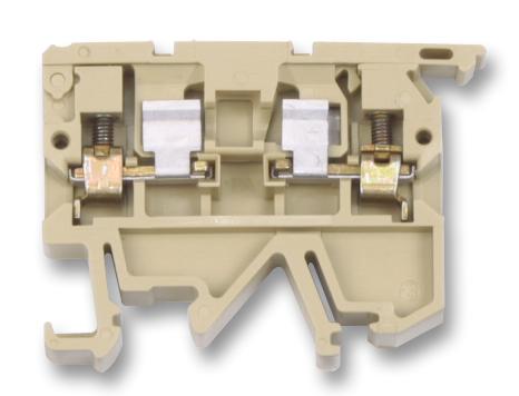 Weidmuller 047456 ASK1 047456 ASK1 Fused Terminal Block 2 Ways 22AWG to 12AWG 4 mm&Acirc;&sup2; Screw 10 A 300 V