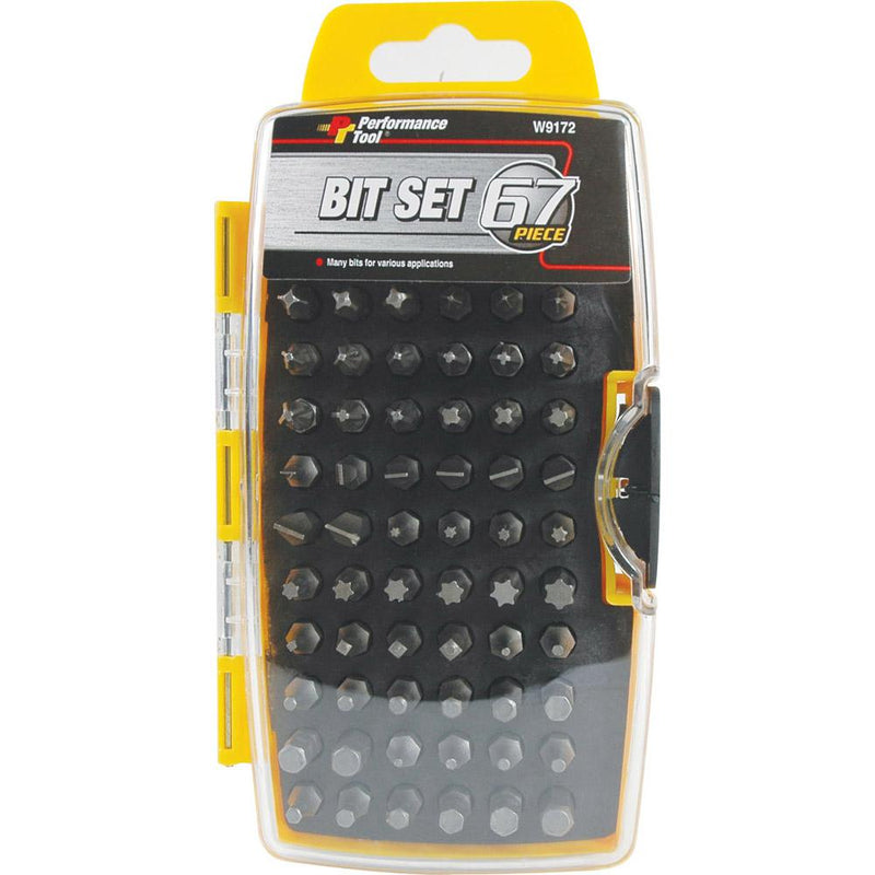 Performance Tools W9172 67 Piece Bit Set