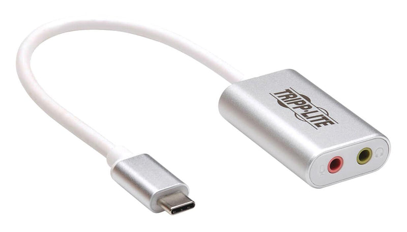 TRIPP-LITE U437-002 Smart Cable USB-2X3.5MM Jack 7.87"