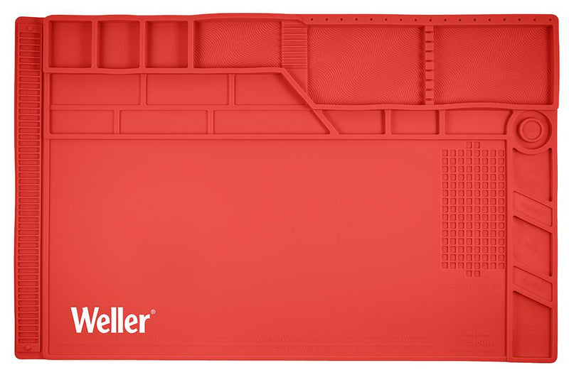 Weller WLACCWSM1-02 WLACCWSM1-02 Mat Bench 21.5" x 13.75" Red