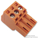 Weidmuller BL 3.5/3 BL 3.5/3 Pluggable Terminal Block 3.5 mm 3 Ways 22AWG to 14AWG 1.5 mm&Acirc;&sup2; Screw 10 A