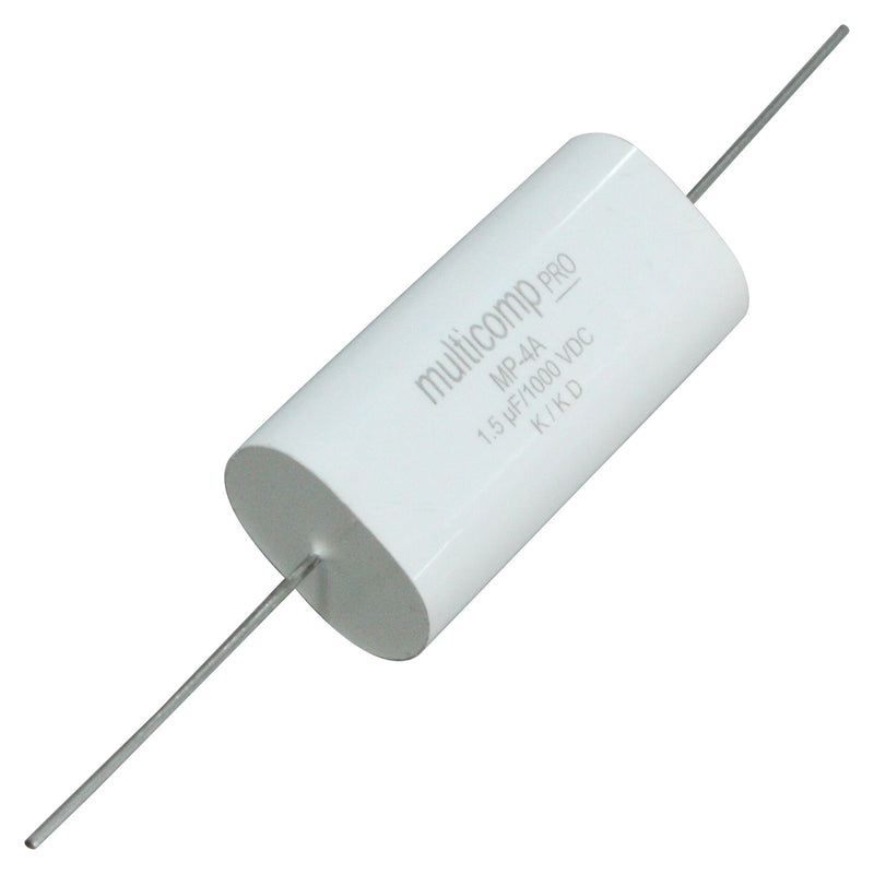 Multicomp PRO MP004221 Power Film Capacitor Metallized PP Axial 0.22 &micro;F &plusmn; 10% Snubber Through Hole