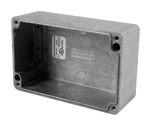 Hammond 1590Z163GY 1590Z163GY Metal Enclosure Multipurpose Diecast Aluminium 160 mm 260 IP68 New