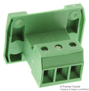 Phoenix Contact DFK-PC 4/ 3-GF-762 Terminal Block Feed-Thru Header 7.62 mm 3 Ways 20 A 300 V Screw Clamp Right Angle