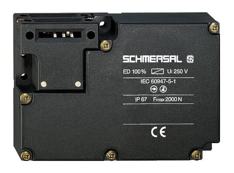 Schmersal 101194386 Safety Interlock Switch AZM 161 Series DPST-NO 4PST-NC Screw 230 V 4 A IP67