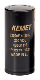 Kemet ALF70C331DC450 Electrolytic Capacitor 330 &micro;F 450 V ALF70 Series &plusmn; 20% Press Fit 15000 Hours @ 85&deg;C