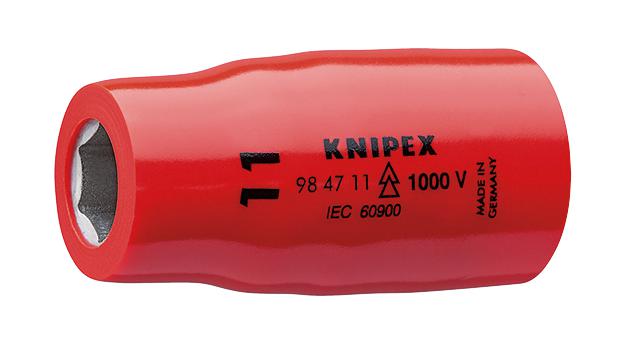 Knipex 98 47 10 Socket Hexagon 0.5" Drive x 54 mm