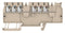 WEIDMULLER 1988280000 DIN Rail Mount Terminal Block, 2 Ways, 26 AWG, 14 AWG, 1.5 mm&sup2;, Push In, 16 A