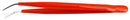 DURATOOL DT000055 Tweezer, General Purpose, Bent, Pointed, PVC, Carbon Steel Tip, 150 mm