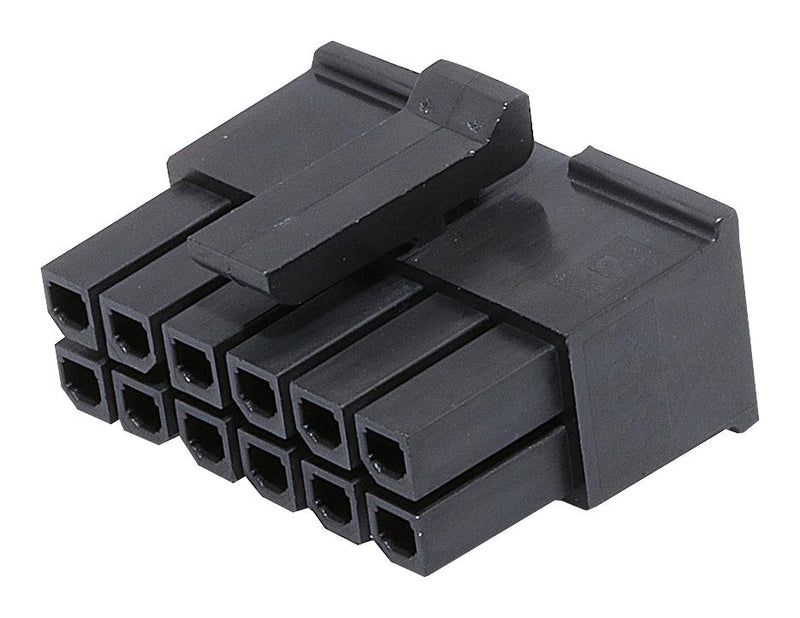 Molex 43025-1210 Connector Housing Micro-Fit 3.0 43025 Series Receptacle 12 Ways 3 mm