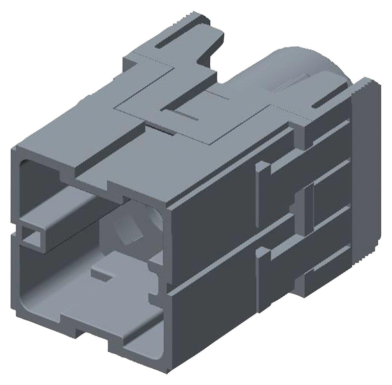 TE Connectivity T2111013101-007 Heavy Duty Connector Insert HMN Series 1 Contacts Plug Crimp Pin - Not Supplied 200 A