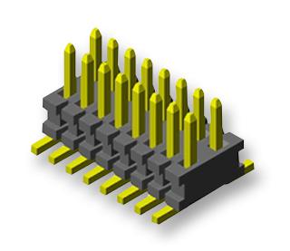 Samtec FTE-109-03-G-DV . Pin Header Board-to-Board 0.8 mm 2 Rows 18 Contacts Surface Mount Straight FTE Series