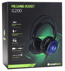 Gamemax G200 G200 RGB Stereo Gaming Headset Black