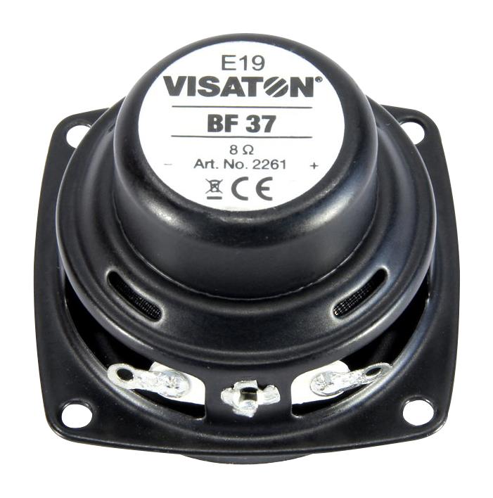 Visaton BF 37 8 OHM Speaker Full Range 5 W ohm 100 Hz to 20 kHz Panel Mount