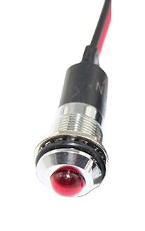 Mallory FL1M-12SW-1-R2V LED RED 12MM NUT 2VAC/DC STK &pound; 99AC2318