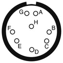 Amphenol LTD D38999/26WC8PB-LC D38999/26WC8PB-LC Circular Connector MIL-DTL-38999 Series III Straight Plug 8 Contacts