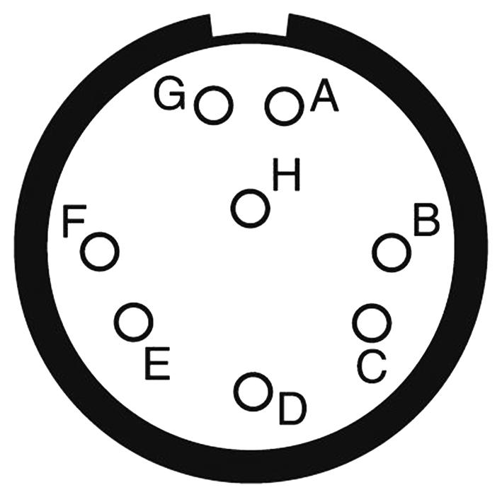 Amphenol LTD D38999/26WC8PB-LC D38999/26WC8PB-LC Circular Connector MIL-DTL-38999 Series III Straight Plug 8 Contacts
