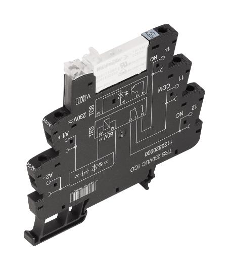 Weidmuller 1122780000 Power Relay Spdt 24 V 6 A Termseries DIN Rail