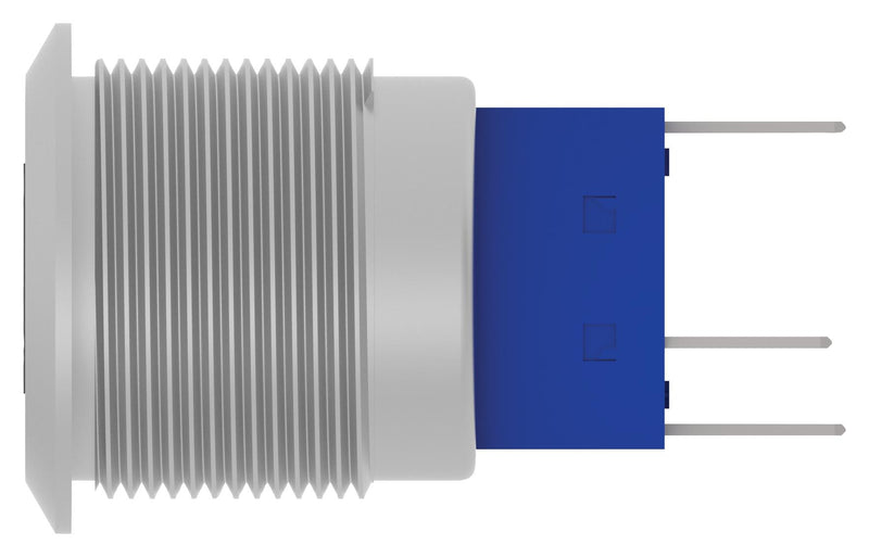 Alcoswitch - TE Connectivity AV1911DG12Q04 Vandal Resistant Switch AV19 Anti-Vandal Series Spst Natural Solder 3 A 250 V