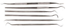 Duratool D02346 Double Ended Stainless Steel Scriber Set - 6 Piece