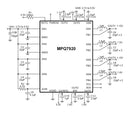 Monolithic Power Systems (MPS) MPQ7920GRM-0003-AEC1-P Management IC 4 Step-Down Converter 5 Output 5.5V Supply AEC-Q100 QFN-26