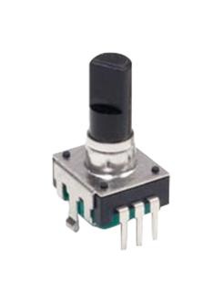 Bourns PEC12R-3220F-S0024 Rotary Encoder Mechanical Incremental 24 PPR Detents Vertical With Momentary Push Switch