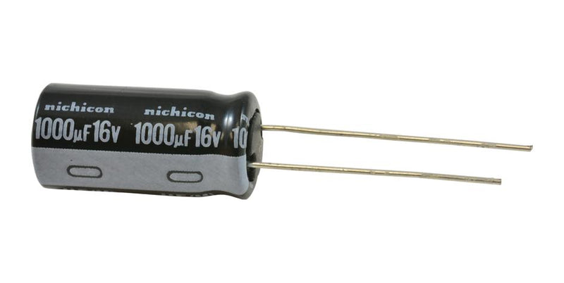 Nichicon UHE1C102MPD1TD Aluminum Electrolytic Capacitor 1000UF 16V 20% Radial