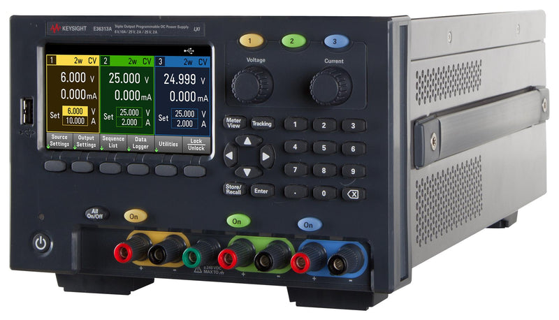 Keysight Technologies E36313A WITH GPIB Bench Power Supply DC W/GPIB Module Programmable 3 Output 0 V 6 A 10