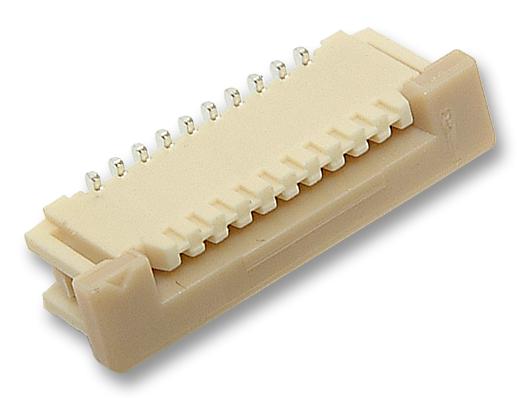 Molex 52610-1133 FFC / FPC Board Connector 1 mm 11 Contacts Receptacle Easy-On 52610 Series Surface Mount