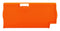 Wago 2002-1494 2002-1494 END and Intermediate Plate Rail Orange