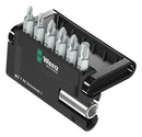 Wera 05056296001 Bit Set Universal Holder Check Pozidrive 8 Piece