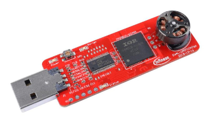 Infineon EVALIMOTION2GOTOBO1 Evaluation Board IMC101T-T038 Motor Control DC Brushless