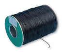 Alpha Wire LC134 BK088 LC134 BK088 Lacing Cord Flat Braided Wax Finish Black Nylon 25 lb 1.523 mm 0.3 457 m