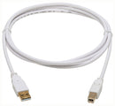 TRIPP-LITE U022AB-006-WH U022AB-006-WH USB Cable 2.0 Type A-B Plug 6FT