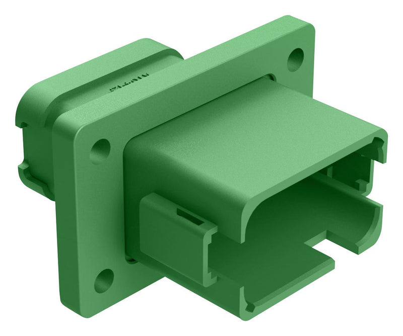 Amphenol SINE/TUCHEL AT04-12PC-BL05 12 Position Receptacle Flange Mount Connector PIN Green Keyed C Enhanced KEY With Endcap 98AC8309