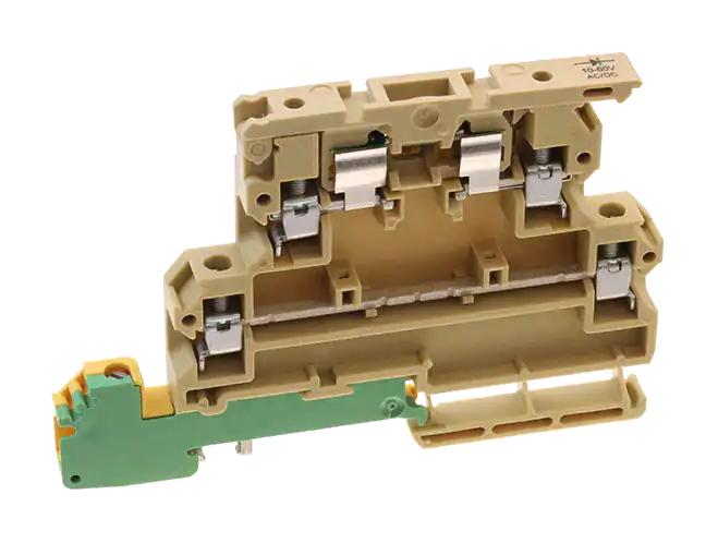 Weidmuller 9158340001 Fused Terminal Block 4POS 26-12AWG