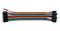 Multicomp PRO MP006288 Jumper Wire Kit Male to Multi-Coloured 200 mm 0.1" Dupont Connector 0.2 mm&Acirc;&sup2;