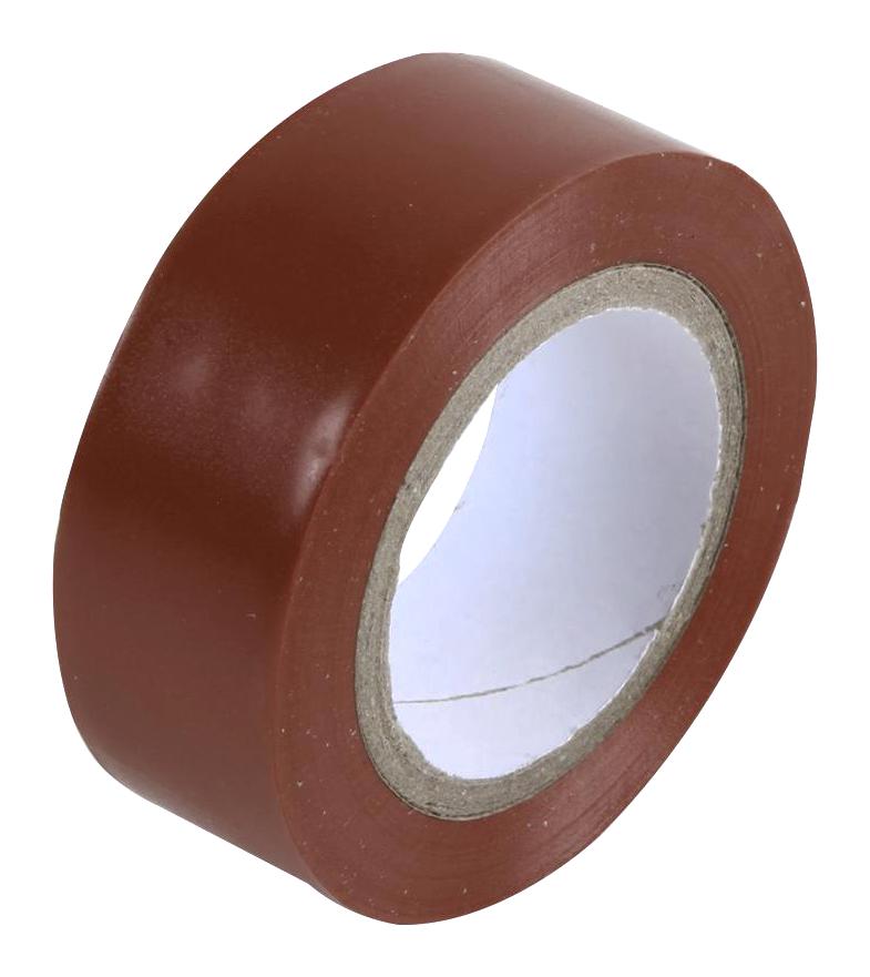 Multicomp PRO MP002142 Electrical Insulation Tape PVC (Polyvinyl Chloride) Brown 19 mm x 8 m