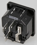 Schurter 6200.4310 6200.4310 Un-Filtered IEC Power Entry Module C14 General Purpose 10 A 250 VAC 1-Pole Fuse Holder