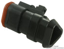 Deutsch - TE Connectivity DT063S-CE13 Automotive Connector Housing Thin Wall Black DT Plug 3 Ways Series Socket Contacts