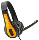 Canyon CNS-CHSC1BY CNS-CHSC1BY Simple Stereo PC Headset Black/Yellow