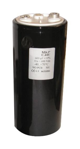 Kemet C44UOGQ6600F8SK DC Film Capacitor 600 &micro;F 900 V PP (Polypropylene) &plusmn; 10% C44U Series Can